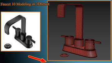 faucet 10 modeling in 3dsmax