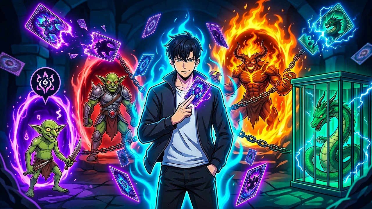 POOR Rift Cleaner Hides A LEGENDARY SUMMONER CLASS… Even His USELESS GOBLIN Can EVOLVE!