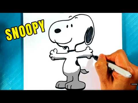 Draw with Me : Snoopy for Beginners (Easy)