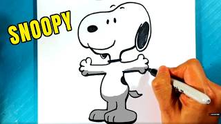 Draw with Me : Snoopy for Beginners (Easy)