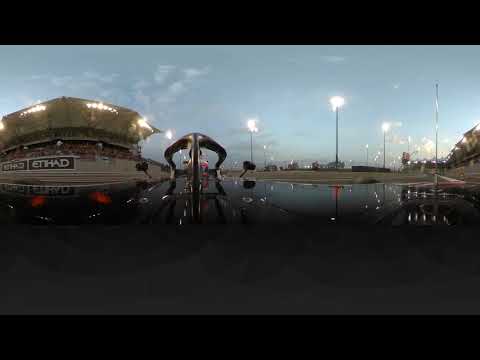 Hulkenberg Barrel Rolls Out of the Race (360 Video) | 2018 Abu Dhabi Grand Prix - FORMULA 1