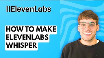 How to Make ElevenLabs Whisper [2025 Guide]