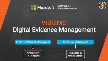 VIDIZMO Digital Evidence Management System (DEMS)