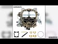 7026202 7026203 Rochester Quadrajet Carburetor 4 Barrel for Chevy GMC 327 350 396 427 Manual CK Tre