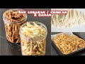 Ide kue kering lebaran / cemilan 2 bahan. Tanpa oven, tanpa mixer. Sumpia goreng manis/batang jabuk