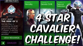 4 Star Cavalier Challenge! - The Rise of X Apocalypse & Professor X - Marvel Contest of Champions