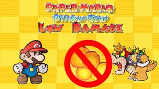 Paper Mario Sticker Star - The Low Damage Challenge Run
