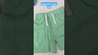 #soft cotton 3 pics set for baby boy #kidskottage #babystore screenshot 5