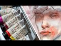 Isaro Watercolors - Trying watercolors from Belgium!