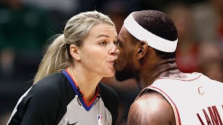 Rare NBA Moments With Female Referees!