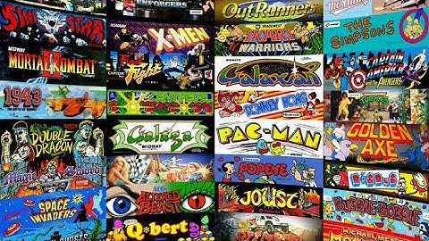My All M.A.M.E Arcade Games in my Phone in 20minutes Gameplay - Pt.1 | Can You Name Them All ? |