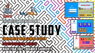 Java Final Project - Enrollment Management Software (Case Study Only)