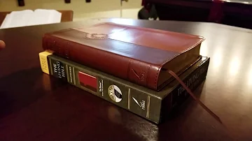 The Living Bible Large Print (Indexed) in a TuTone LeatherLike cover from Tyndale - Review