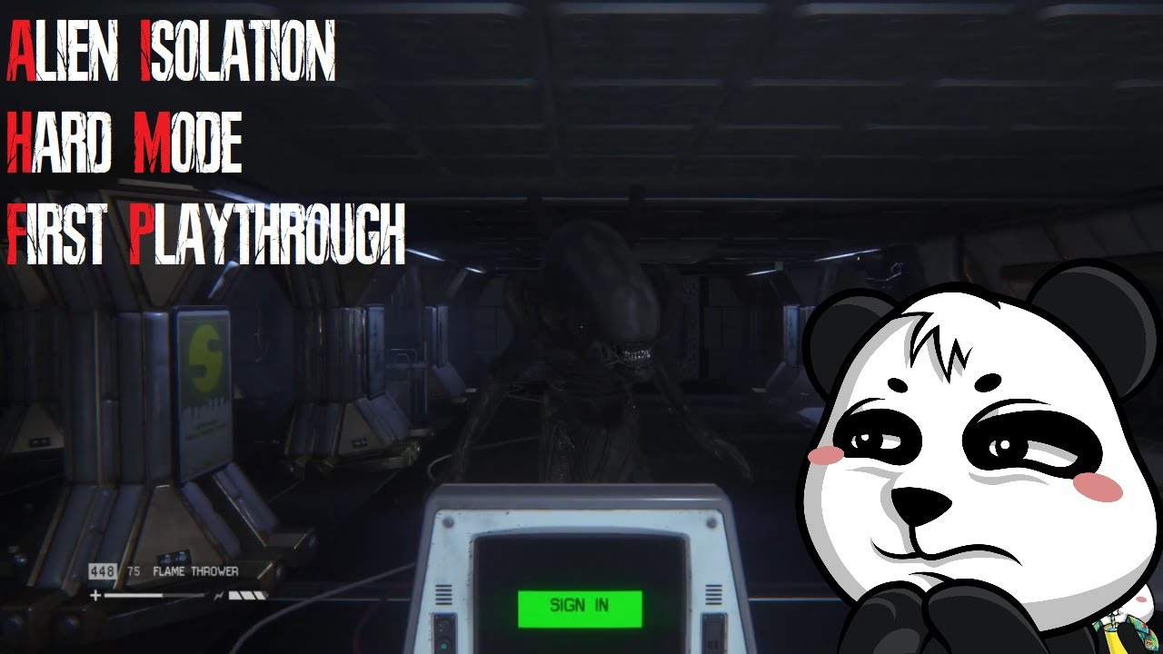 Alien Isolation: Hard mode Part 3 [No Commentary] - YouTube