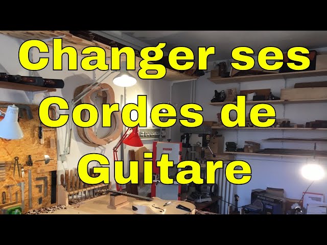 Changer les cordes d'une guitare Classique - Chronique du luthier Adrien  Collet - La Chaîne Guitare