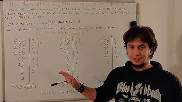 Massimo Comun Divisore (MCD)