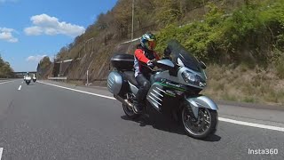 Kawasaki 1400GTR Owner's Club 2024○○忘年会実行委員会会合 in由布院(高速編) #kawasaki  #kawasaki1400gtr