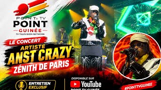 Point tv guinée concert de Artiste Anst crazy au zénith de Paris 