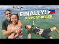 IT FINALLY HAPPENED! Philippines Hidden AIRPORT BEACH (Girlfriend In Mindanao)