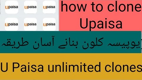 How to clone upaisa | upaisa clones banane ka tareka | AS tutorial.