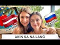 Pretty Russian and European Girl sing Filipino Song &quot;AKIN KA NA LANG&quot;