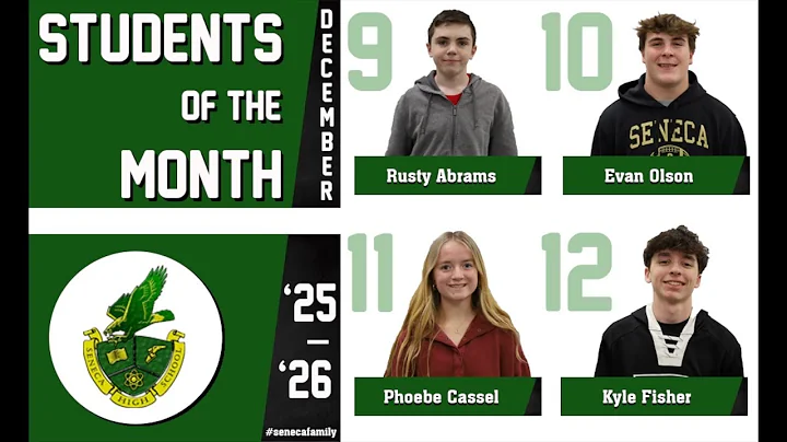 December Students of the Month