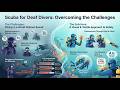 Scuba Diving for Completely Deaf Divers