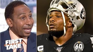 Stephen a. smith and max kellerman react to the nfl suspending oakland
raiders linebacker vontaze burfict for rest of season following his
illegal hi...