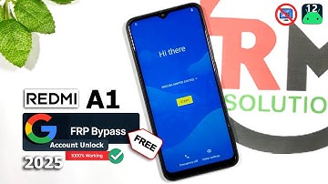 HOW TO REDMI A1 (ANDROID 12) FRP BYPASS 2025 WITHOUT PC | REDMI A1 FRP BYPASS WITHOUT PC💯UPDATE 2025