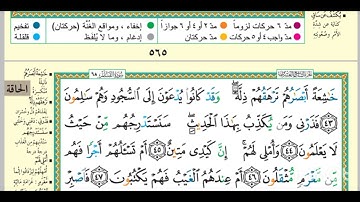 سورة القلم من 43 إلى 47 Surt Al kalam