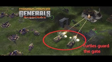 Generals: Shockwave - Defensive Tactic - Salvage vs China
