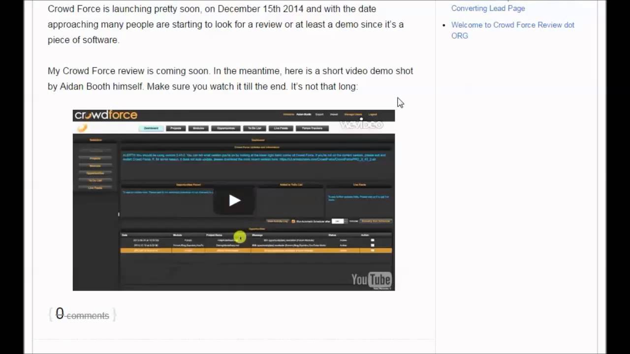 Crowd Force Review + Exclusive Crowd Force Bonus