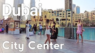 Dubai  🇦🇪 Dubai Mall, Burj Khalifa, Dubai Fountain & Amazing City Views [4K] Walking Tour