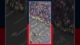 Aerial View Tommy Robinson Leads Unite The Kingdom March In Central London Uk News N18S