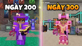 Mình Sinh Tồn 300 Ngày Tất Cả Mods Trong Minecraft Siêu Khó !!