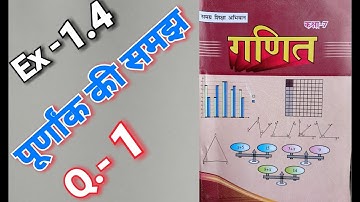 Class - 7, MATH, BTBC, BIHAR BOARD, HINDI MEDIUM, INTEGERS, Ex - 1.4, Q.no - 1