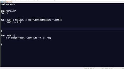 Golang polynomial algebra calculator [simple]
