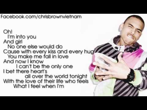 Chris Brown - With You Lyrics Video - YouTube