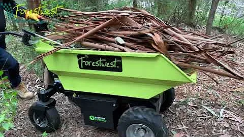 Foretwest 500kg Electric Wheelbarrow with Hydraulic Tip BM11098