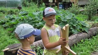Как сделать деревянное #оружие своими руками.wooden #weapons with your own hands