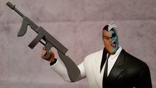 Two-face / twoface - batman animated series dc collectibles action
figure review