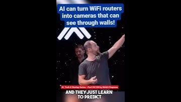 🤯AI can turn WiFi routers into cameras that can see through walls!😱