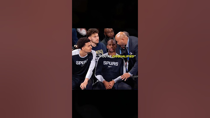 Chris Paul teaching Wemby 🧠😁