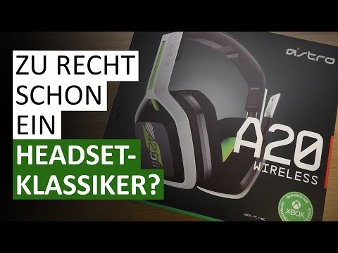 Logitech Astro A20 Wireless Headset 2. Generation - Unboxing und Hands-on