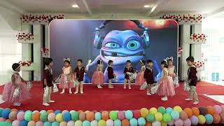 Nursery Dance | Liztoz Preschool | Ganapathy | Coimbatore | 11th Annual Day 2023| (Crazy Frog song )