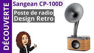 Sangean Cp-100D Une Radio Numérique Bluetooth Au Design Rétro