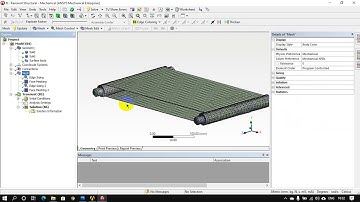 Lesson 30   Convery Mechanism in Transient structural Analysis in Ansys Workbench