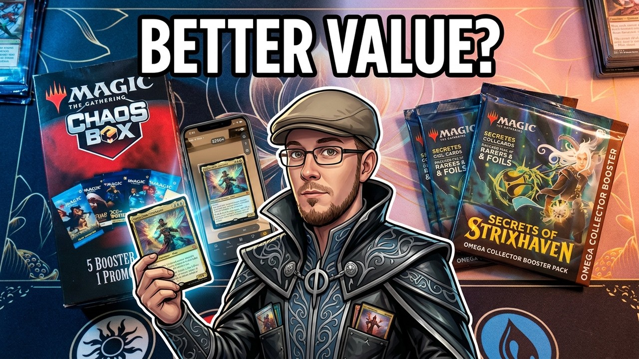 NEW MTG Chaos Box vs Secrets of Strixhaven Omega Collector Booster...Which Has better Pulls?! - YouTube NEW MTG Chaos Box vs Secrets of Strixhaven Omega Collector Booster...Which Has better Pulls?! - YouTube