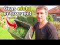 Warum du Rasenschnitt jetzt nicht entsorgen solltest!