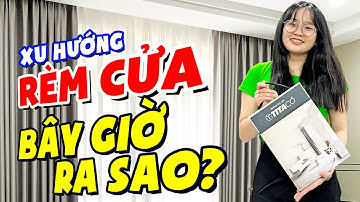 Rèm Cửa Đẹp - Rèm Vải 2 Lớp Chống Nắng Xu Hướng Rèm Cửa Hiện Đại